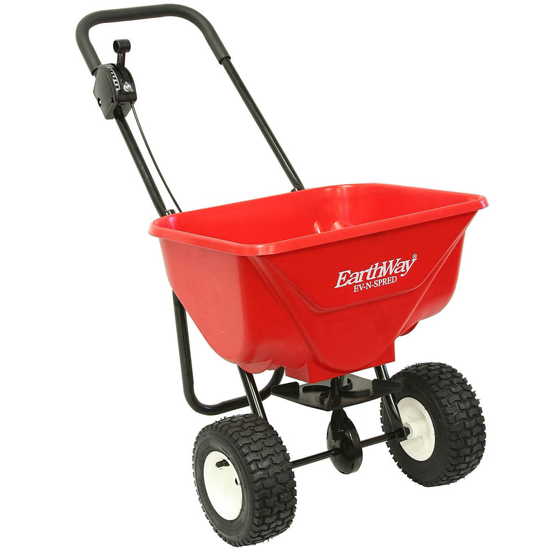 Earthway 2030P Plus Deluxe Estate Broadcast Seed Fertilizer Spreader (2 Pack)