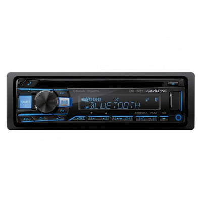 Alpine 200W Advanced Bluetooth CD/USB/MP3 Car Audio Stereo Receiver (2 Pack)