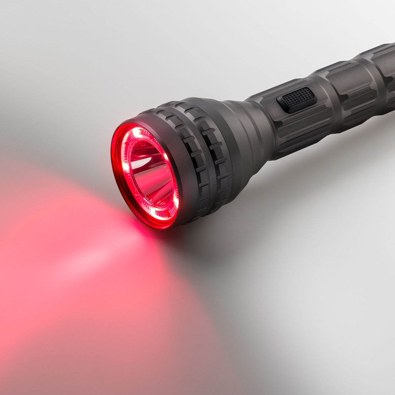 CORE Equipment 1250 Lumen CREE LED Aluminum Flashlight Red Multi-Color (4 Pack)