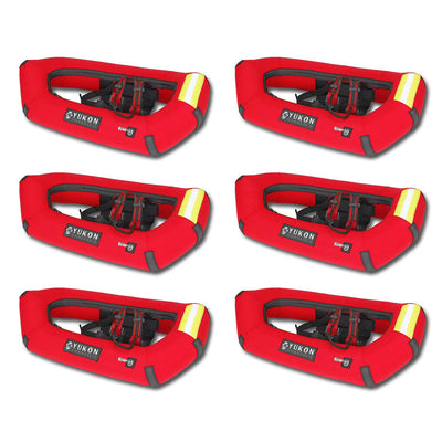 Yukon Charlie's Airlift Emergency Inflatable Snow Shoes w/ Crampons (6 Pack)