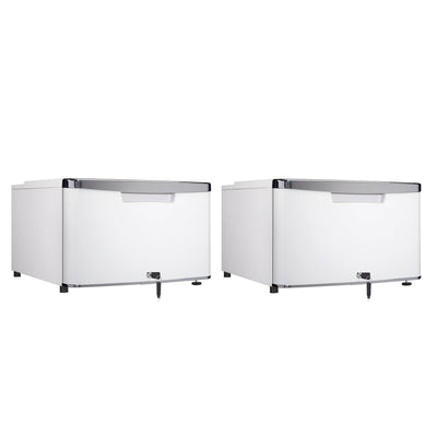 Danby Contemporary Classic Drawer for Compact Refrigerator, White (2 Pack)