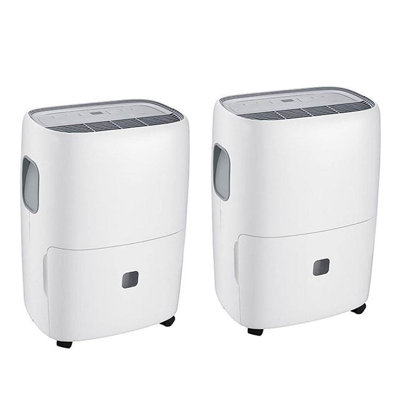 TCL 50 Pint Energy Star Room Dehumidifier with Bucket, Timer & Filter (2 Pack)