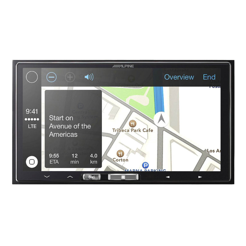 Alpine 7 Inch In Dash Touchscreen Receiver w/ Wireless Apple CarPlay (2 Pack)
