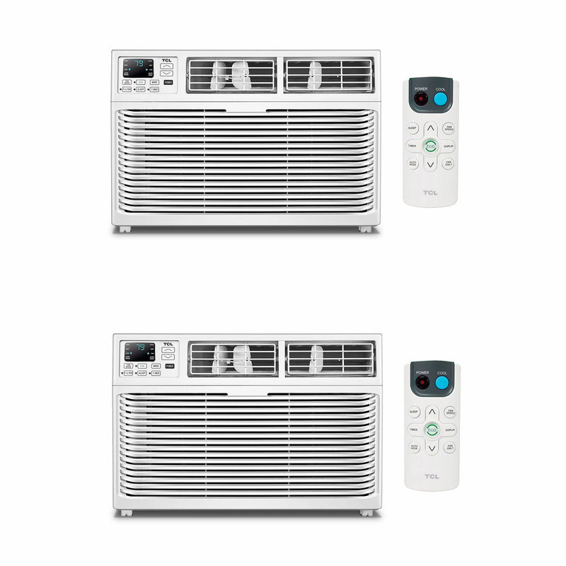 TCL Home Appliances 22,000 BTU Energy Star Window Air Conditioner Unit (2 Pack)