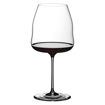Riedel Winewings Pinot Noir Tall Thin Single Stem Red Wine Glass, Clear (4 Pack)