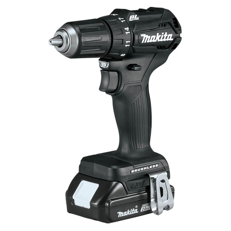 Makita 18V LXT Lithium Ion Sub Compact Brushless 0.5" Drill Driver Kit (2 Pack)