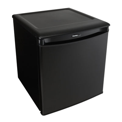 Danby Designer 1.7 Cubic Foot Mini Fridge Compact Refrigerator, Black (2 Pack)