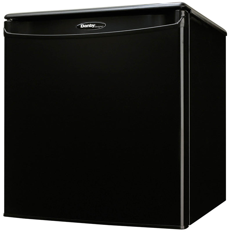 Danby Designer 1.7 Cubic Foot Mini Fridge Compact Refrigerator, Black (2 Pack)
