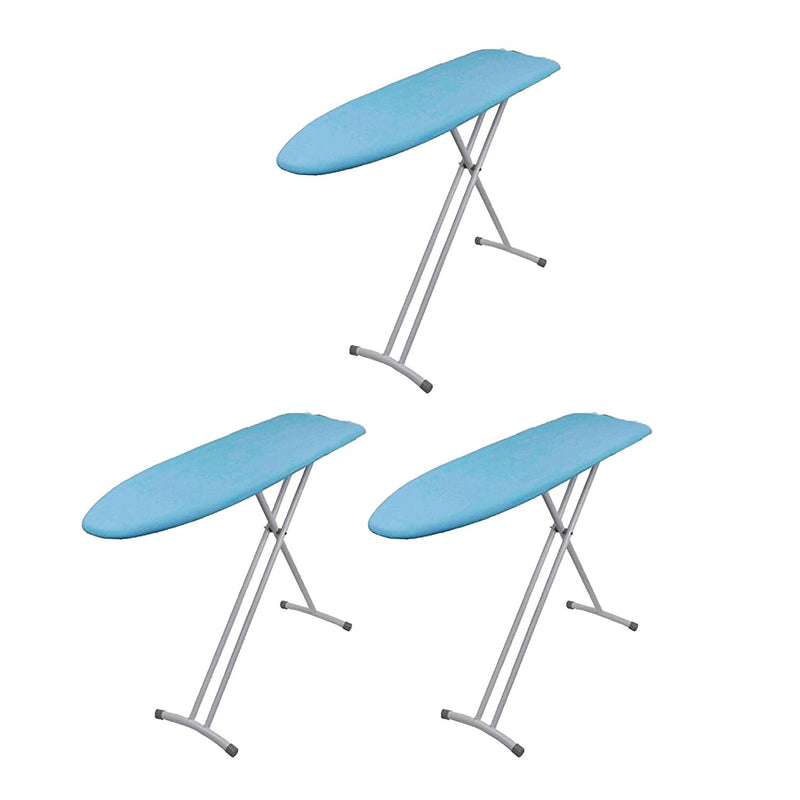 Sunbeam 15-Inch Plastic Mesh Steel Base Ironing Board with Iron Rest (3 Pack)