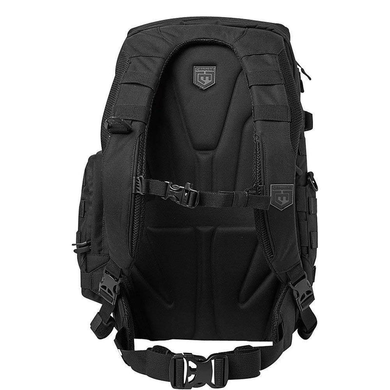 Cannae Pro Gear 500D Nylon Size Medium 21 Liter Elite Day Pack Backpack, Black