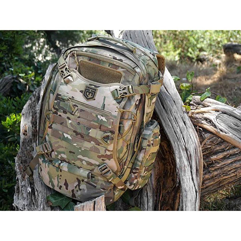 Cannae Pro Gear Nylon Full Size 30 Liter Duty Pack with Helmet Carry, Multicam