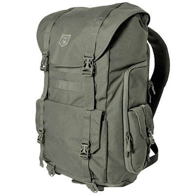 Cannae Pro Gear 500D Nylon 34 Liter Sarcina Open Top Rally Pack Backpack, Sage