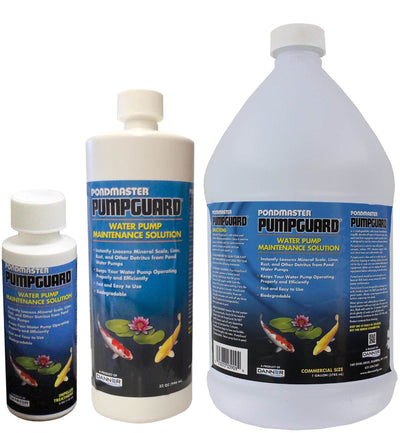 Pondmaster PumpGuard Garden Pond Water Pump Maintenance Solution (4 Pack)