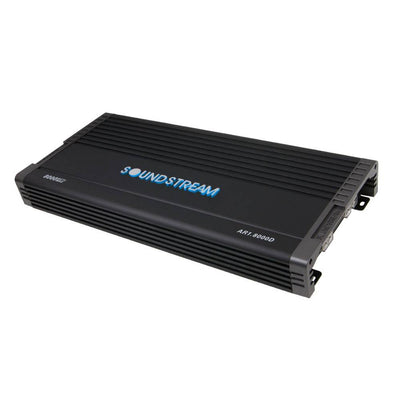 Soundstream AR1.8000D Arachnid 8000 Watt Monoblock Class D Amplifier (2 Pack)