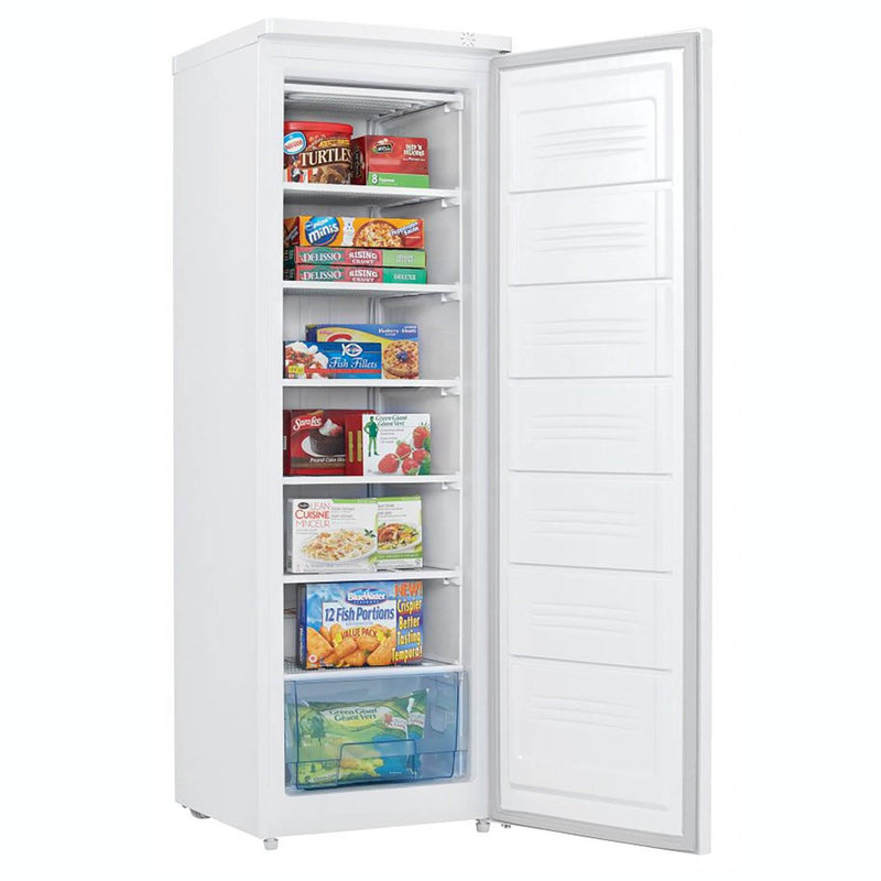 Danby 7.1 Cubic Feet Compact Large Upright Freezer Storage Chest, White (6 Pack)