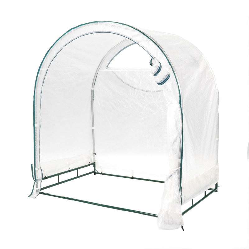 True Shelter GH64 6 x 4 Foot Portable Steel Frame & Polyethylene Greenhouse Kit