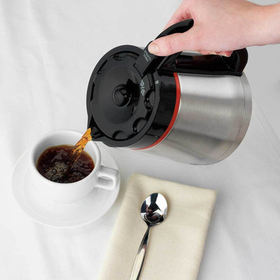 Hamilton Beach 10 Cup Coffee Maker w/ Carafe & Custom Grind Coffee Bean Grinder
