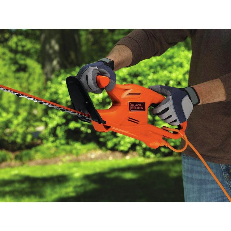 Black and Decker 16 Inch 3 Amp hand Held Corded Electric Hedge & Bush Trimmer
