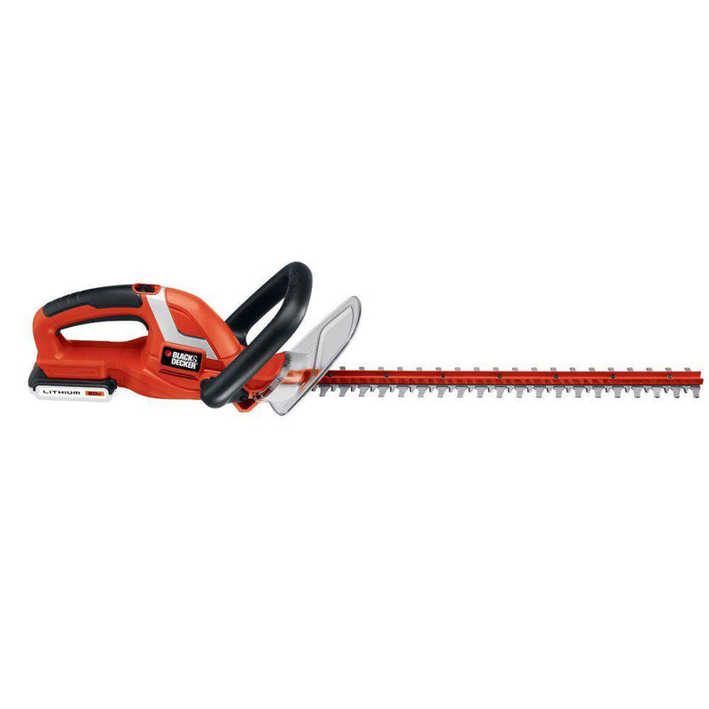 Black and Decker 22 Inch 20 Volt Lithium Ion Battery Powered Hedge Trimmer