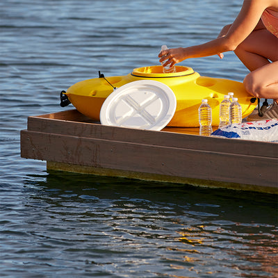 CreekKooler Kayak or Canoe River Floating Beverage & Food Storing Cooler (Used)
