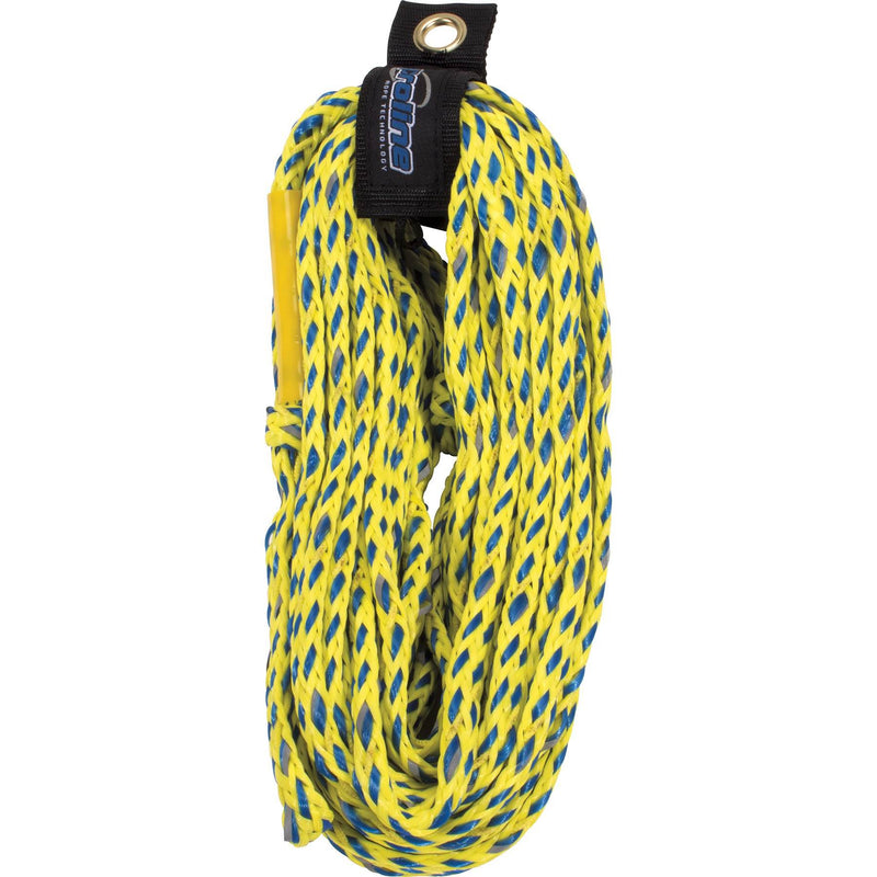 Connelly CWB 60-Foot 3/8-Inch Braided Floating 2-Rider Tube Rope, Blue/Volt