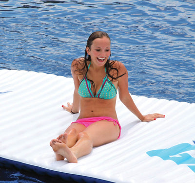 AIRHEAD AHGP-6 Gang Plank Inflatable Floating Mat Platform Island Water Raft