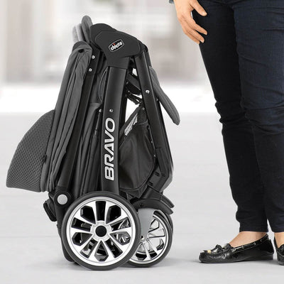 Chicco Bravo LE Stroller w/ KeyFit 30 Zip Infant Car Seat and Base Travel System