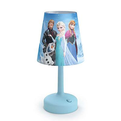 Philips Disney Frozen Kid's Table Lamp w/ Philips Kids LED Disney Frozen Light
