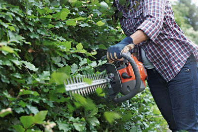Husqvarna 122HD45 18 Inch 2 Cycle Gas Powered Hedge Trimmer & Toy Hedge Trimmer - VMInnovations