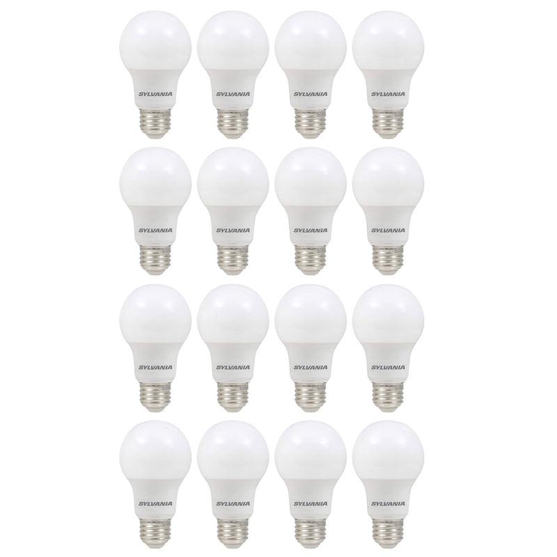 Sylvania 60 Watt Equivalent LED Energy Saving Light Bulb, Soft White (16 Bulbs)