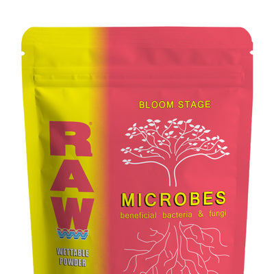 NPK Industries RAW Microbes Bloom Stage Powder Natural Bacteria & Fungi, 2 Lb