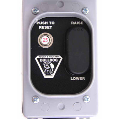 Bulldog 12000 Pound Trailer Jack Steel Electric Lift Power Drive Kit, Black