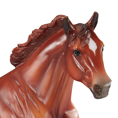 Breyer 1831 Hand-Painted Checkers Horse Model Collectible Toy 1:9 Scale, Brown