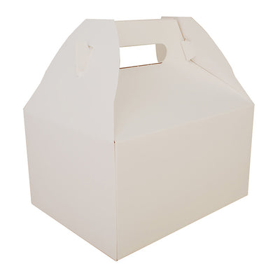 Southern Champion tray 2715 Paperboard Carry Out Barn Boxes, White (Case of 300)