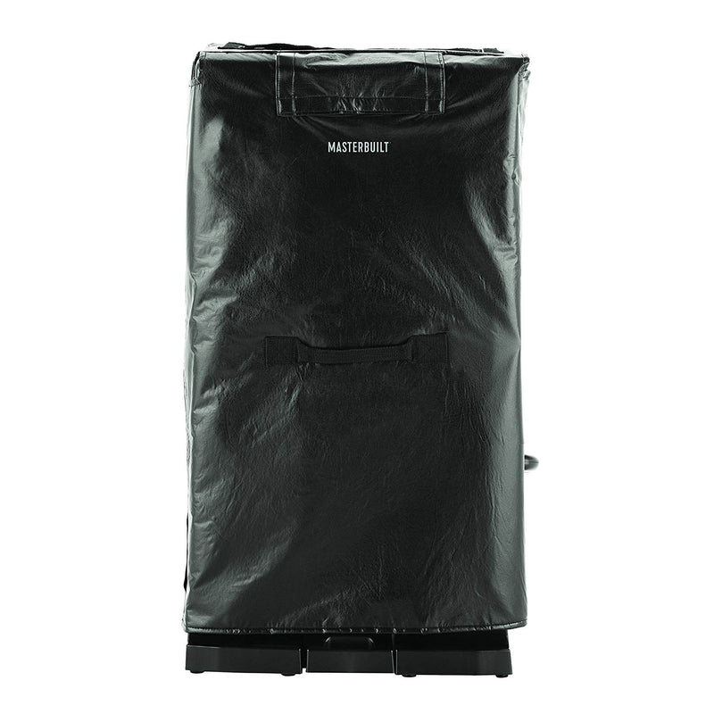 Masterbuilt 32 Inch Weather Resistant Electric Smoker Insulation Blanket, Black