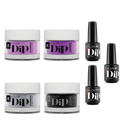 Red Carpet Manicure Nail Color Dip Dipping Powder Essentials #2 Kit, 4 Colors