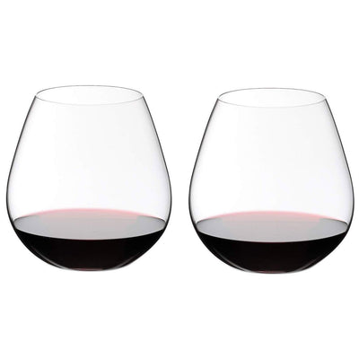 Riedel O Wine Nebbiolo Stemless Fine Crystal Red Wine Tumbler Glass (2 Pack)