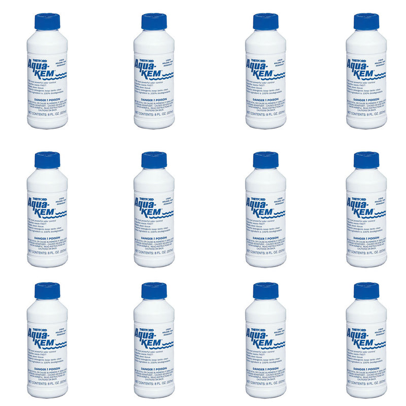 Thetford Aqua Kem Liquid Bottle RV Holding Tank Odor Deodorizer (12 Pack)