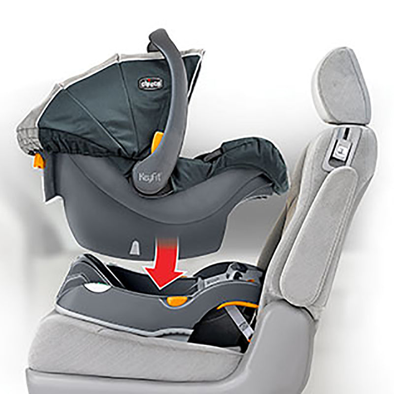 Chicco KeyFit Baby Car Seat Safety System Base, Anthracite (Open Box) (2 Pack)