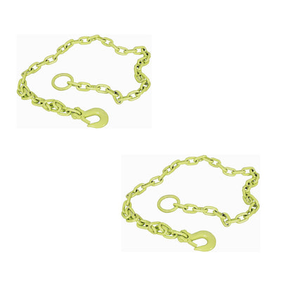 Brush Grubber Tugger Extreme Chain for Brush Grubber Tools to Vehicle (2 Pack)