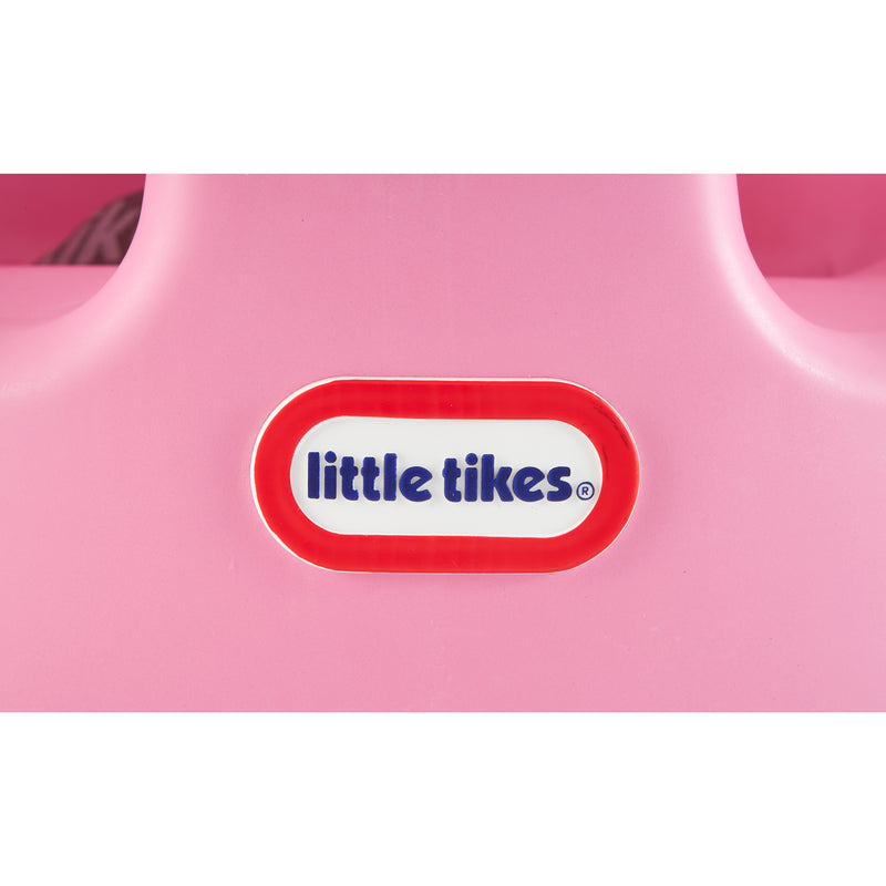 Little Tikes Deluxe 2 in 1 Changing Pad, Pink, & My First Seat Baby Chair, Pink