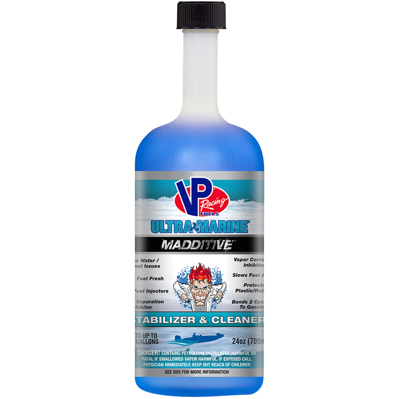 VP Racing Fuels Maddative Ultra Marine Boat Fuel Stabilizer and Cleaner, 24 Oz