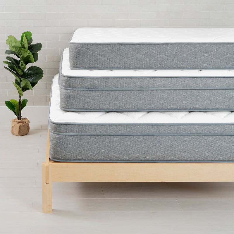 Dreamfoam Bedding Doze 7 Inch Plush Pillow Top Medium Comfort Mattress, Twin