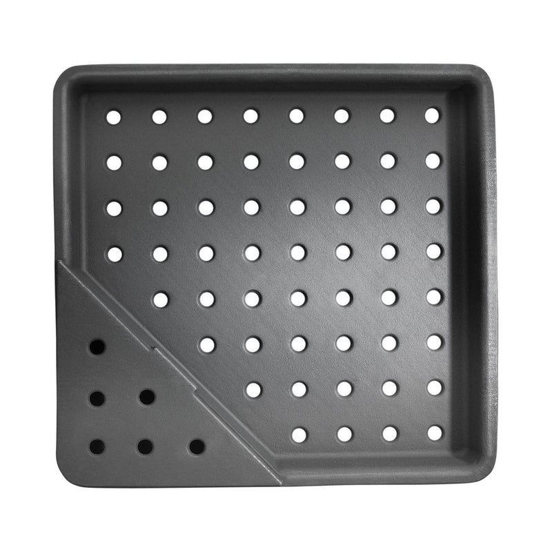 Napoleon 67732 15 x 14 Inch Cast Iron Charcoal and Smoker Tray Grill Accessory