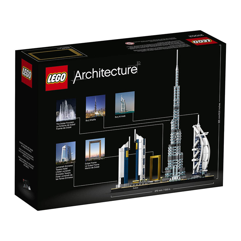 LEGO 21052 Architecture Skyline Collection Dubai Landmark 740 Piece Building Set