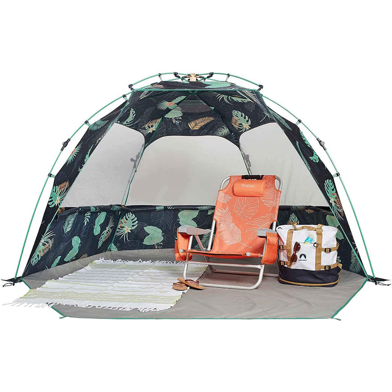 Lightspeed Outdoors Sun Shelter Tent with Clip Up Privacy Feature, Deep Tropics