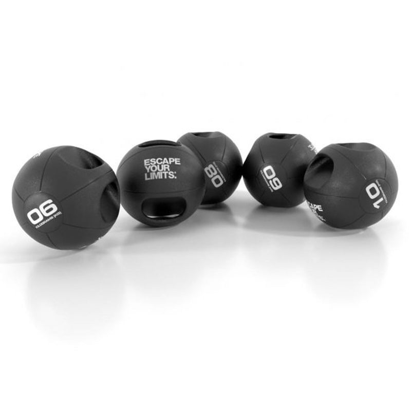 Escape Fitness Multi Grip Strength Training Exercise Medicine Ball, 12 Pounds
