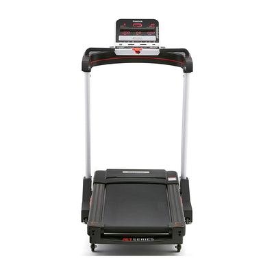 Reebok Jet 100 Series 2 HP Air Motion Treadmill with Bluetooth, Black and White