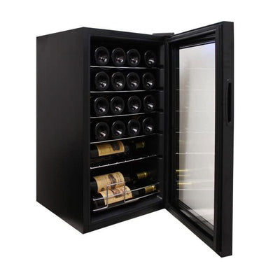 RCA EFMIS2434 Home 24 Bottle Bar Beverage Mini Fridge Wine Cellar Cooler Cabinet