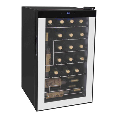 RCA EFMIS2434 Home 24 Bottle Bar Beverage Mini Fridge Wine Cellar Cooler Cabinet